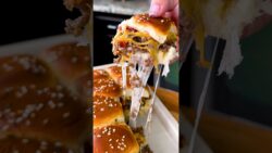 Bacon Cheeseburger Sliders Recipe for Super Bowl Sunday #shorts