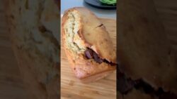 Banana bread avec morceaux de chocolat 🍫