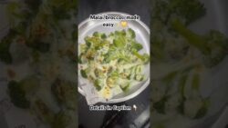 Broccoli never tasted this good 🤤Save this for your next healthy dinner 📝✨