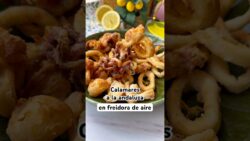 ✨CALAMARES a la ANDALUZA en #AIRFRYER #freidoradeaire #recetasfaciles #recetassaludables #recetas