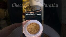 Cheeni Stuffed Paratha in Air Fryer | Childhood Memories #viral #recipe #airfryer #roti #shortsfeed