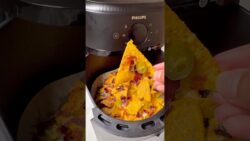 Cheese Nachos – ناتشوز بالجبنة #airfryer #nachos #food #recipe #reels #وصفات