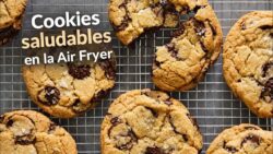 Cookies Saludables en la Air Fryer 🍪 Fáciles, Rápidas y Deliciosas