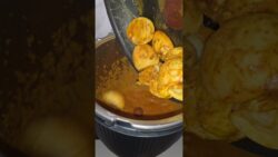 Creamy Coconut Chicken Curry had a makeover! #chickencurry #tm7 #thermomixtm7 #eggcurry
