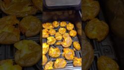 Crispy Aloo Tuk without Frying #shorts #recipe #airfryerrecipes