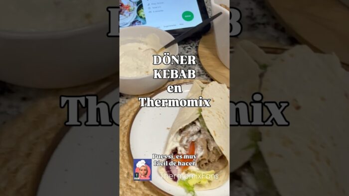 DÖNER KEBAB CASERO EN THERMOMIX 💚