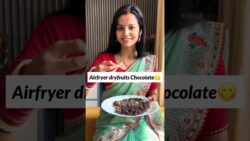 Dryfruit chocolate ghar par 🫨 pati ke liye kuch special kiya ? #shorts #airfryerrecipes #chocolate