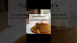 🍊 FLAN DE NARANJA EN FREIDORA DE AIRE