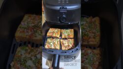 Feta Cheese Veggie Toast | Healthy Breakfast Recipe | Easy Airfryer recipe