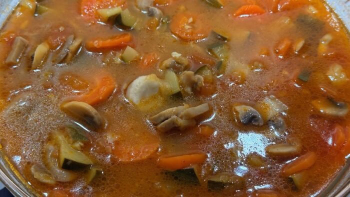 GUISO DE VERDURAS  🍆 🌽 AL AZAFRAN CON THERMOMIX 7!! 😋👍