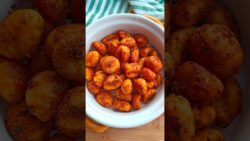 Gnochis como Guarnición en #airfryer #freidoradeaire #gnocchi #viral #food #fyp #recetas