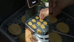 Golgappa in Air Fryer | Pani Puri Recipe #reel #food #recipe #ytshorts .