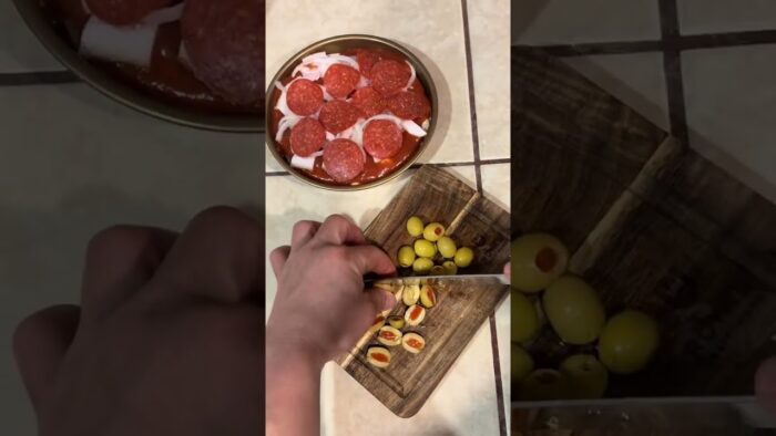 Haciendo pizza casera con la masa de Thermomix – Resultado final