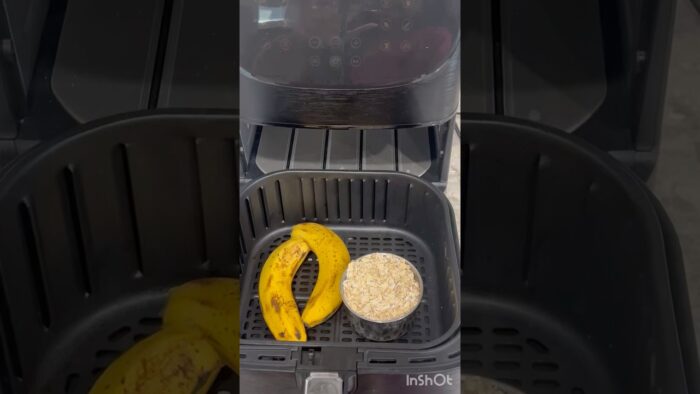 Healthy Oats Banana Cake Air Fryer recipe