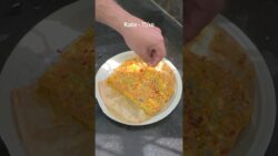High Protein Breakfast Omelette Recipe in Air Fryer 😋 #shorts #viral #trending #yt