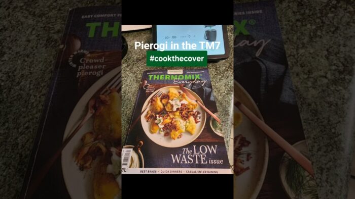 Homemade pierogi in the TM7