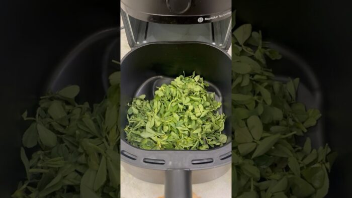 How to make kasuri methi in air fryer #trending #shorts #food #ytstudioes #recipe #cooking