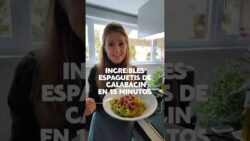 INCREÍBLES ESPAGUETIS DE CALABACIN EN 15 MINUTOS #cocina #recetas #thermomix #TM7 #recetas fáciles