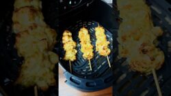 Juicy Chicken Malai Tikka in Air Fryer 😍 | No Tandoor #food #airfryer #shorts #chickenmalai #chicken