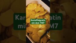 Kartoffelgratin mit dem #thermomix #tm7 #gemüsestyler 💚 #schnellesessen