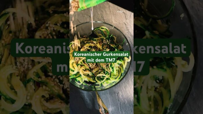 Koreanischer Gurkensalat #thermomix #tm7 #rezept #koreanfood #gemüsestyler