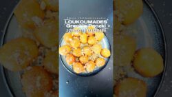 LOUKOUMADES – greckie pączki, z miodem i orzechami w Thermomix TM7
