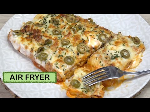 La RECETA MÁS FÁCIL en la FREIDORA DE AIRE ¡¡En 8 MINUTOS!! ✅