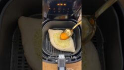 Let’s try viral Khachapuri – Cheese Filled Bread Recipe in Air Fryer😋#shorts #viral  ...