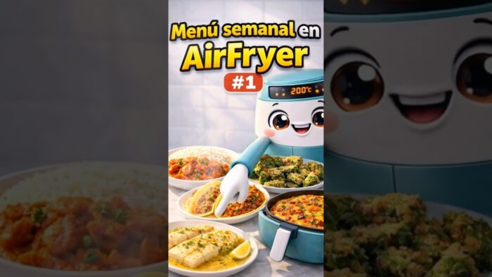 🍽️  MENÚ SEMANAL EN AIR FRYER #1
