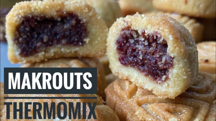 Makrouts et pâte de dattes maison #thermomix