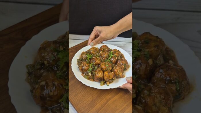 Manchurian Recipe in Airfryer #airfryerrecipes #airfryer #manchurian #shortsviral #shorts #trending