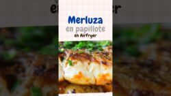 🐟🔥 Merluza en papillote en freidora de aire