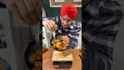 Mushroom ki tasty recipe | Day-5 of 7 days Air fryer challenge 😱 | street food #shorts #shortsfeed