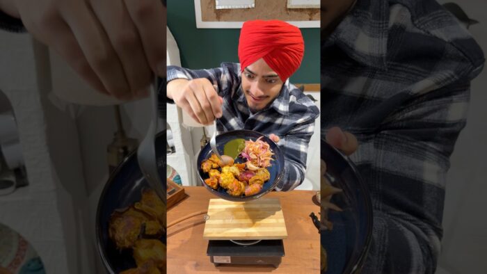 Mushroom ki tasty recipe | Day-5 of 7 days Air fryer challenge 😱 | street food #shorts #shortsfeed