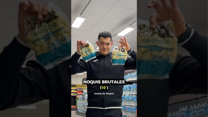 ÑOQUIS BRUTALES 10’ #shorts #recetas #receta #recetassaludables #viral