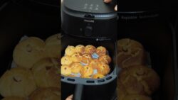 Nankhatai In Air  Fryer 💫😍 | Air Fryer Recipe #shorts #airfryerrecipes #ramzanspecial