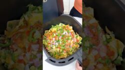 New Way to do Nachos #easyrecipe #recipe #airfryer #nachos #cooking #snack