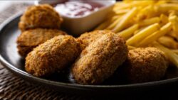 Nuggets de «pollo» en freidora de aire: mejor que la carne de verdad 😍😋