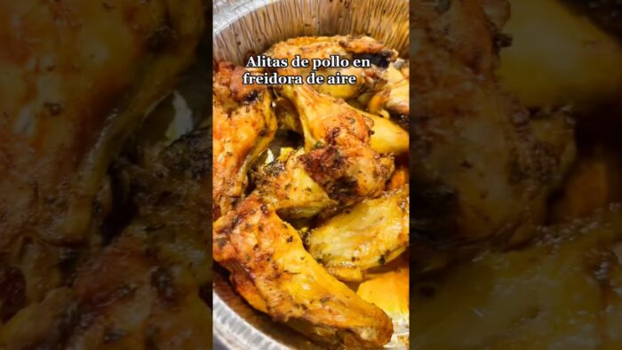 POLLO en FREIDORA DE AIRE ! #recetasfaciles #recipes #recetascaseras #airfriedchicken