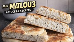 ⭐️Pain matlou3 au thermomix : d’un moelleux incroyable et toujours réussi. M. cuisine