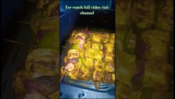 Paneer tikka recipe in airfryer #food #trending