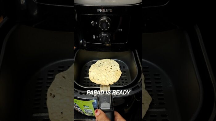 Papad in Airfryer | Quick Recipe #papadrecipe #quickrecipes #airfryerrecipes #youtubeshortsindia
