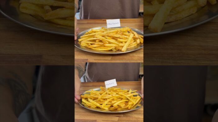 Papas Fritas: al horno vs freidora de aire 🍟