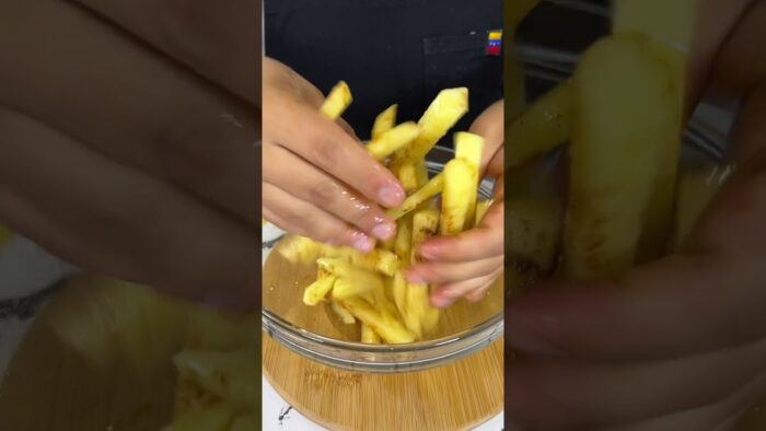 Papas en freidora de aire #shortsviral #recetas #cocinaconsabor