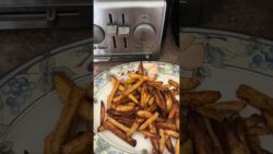 Papás en la freidora de aire #potatoesrecipes  #airfryer #recetasfaciles