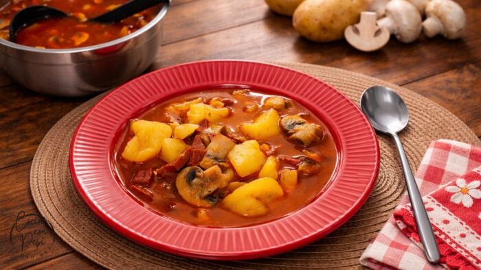 👉 Patatas con Champiñones en Thermomix – Receta Fácil y Casera