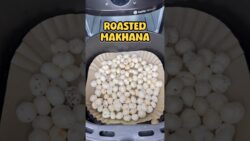 Perfect Roasted Makhana Recipe in Air Fryer | Weight Loss & Kids Snack