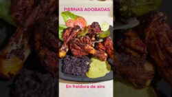 Piernas adobadas en freidora de aire !🤤Quedaron deliciosas!!