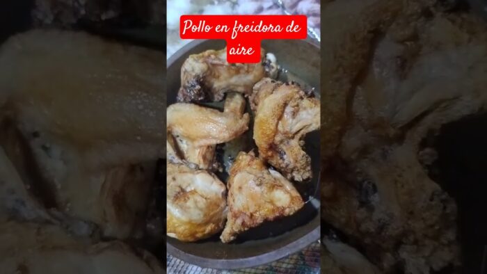 Pollo en freidora de aire Atma. #cocina #alimentossanos #freidoradeaire