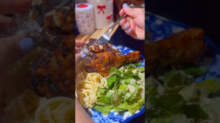 Pollo en freidora de aire. Jugoso y sabroso. #misazon #recetas #comidamexicana